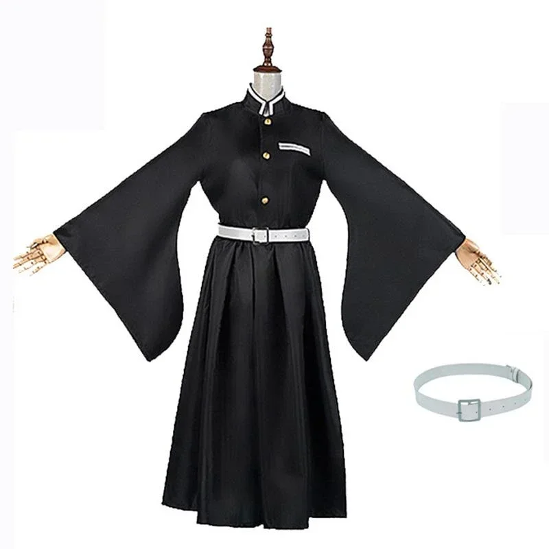 أزياء توكيتو مويتشيرو التأثيرية شيطان القاتل كيميتسو نو يابا كوسبلاي توكيتو مويتشيرو شعر مستعار مجموعة موحدة ملابس الهالوين