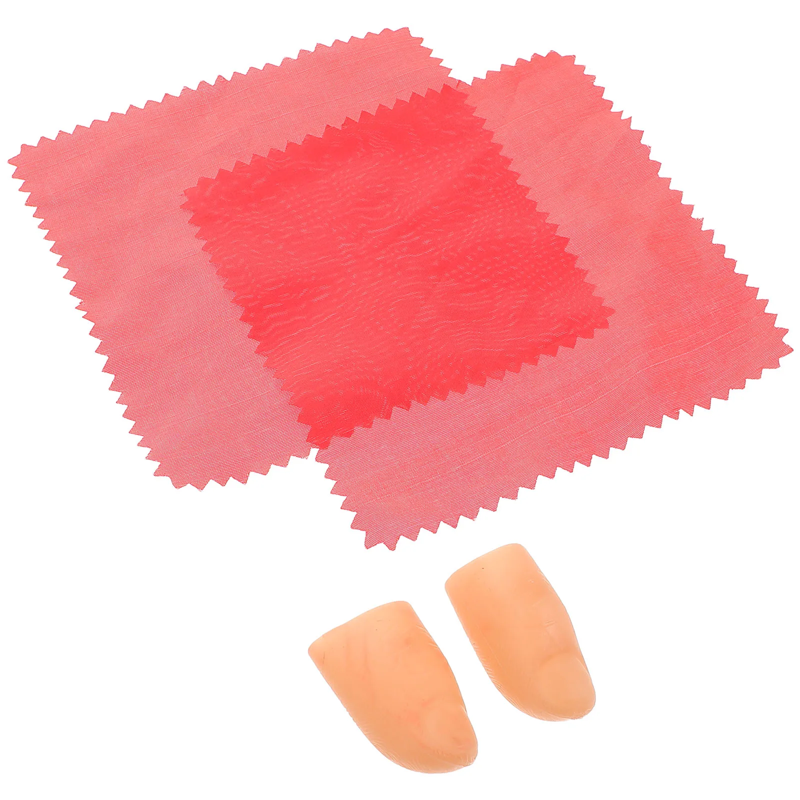 

2Sets Magician Prop Trick Scarf Compact Lightweight Gimmick Scarf for Party Performance Daily Use Fun Gift Idea Accessory