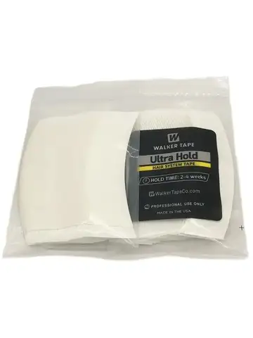 36 pcs 7.6 cm* 2.2 cm White Ultra hold tape lace front tape arc double sided Tape for toupee wig adhesive