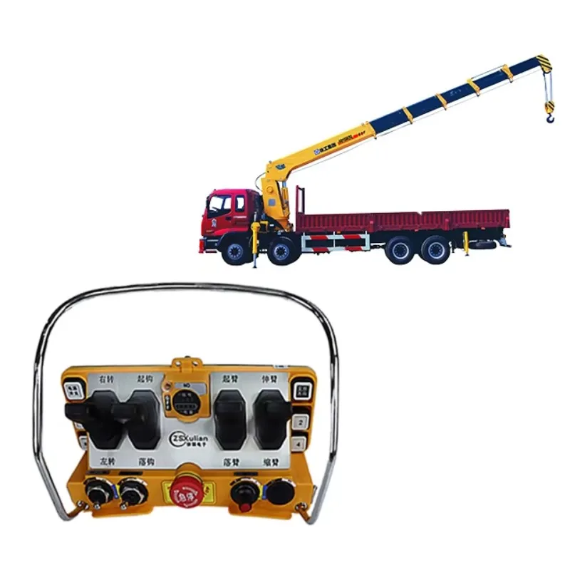 Radio Remote Control for  Mobile Heavy Cranes Fast-Response High-Adjustment-Accuracy Hydraulic Valves Machines