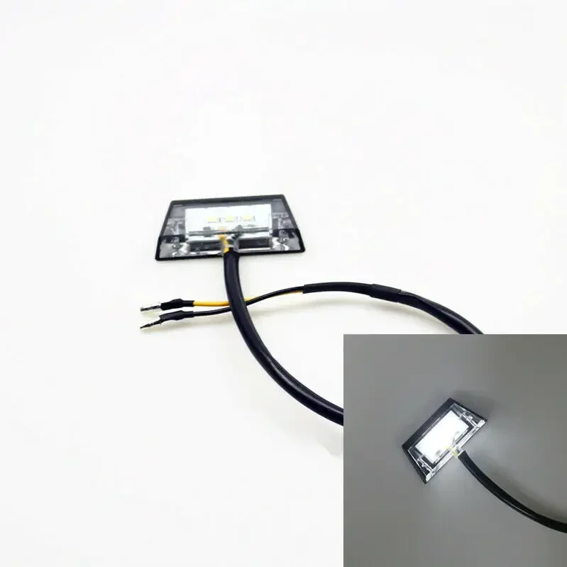 

Motorcycle Quad Bike LED Mini Rear Tail License Plate Light Lamp Cruiser Chopper