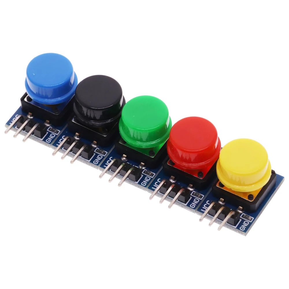 12X12MM Big Key Module Button Light Touch Switch 3P Interface With Hat High Digital Level Output For Arduino Raspberry Pi