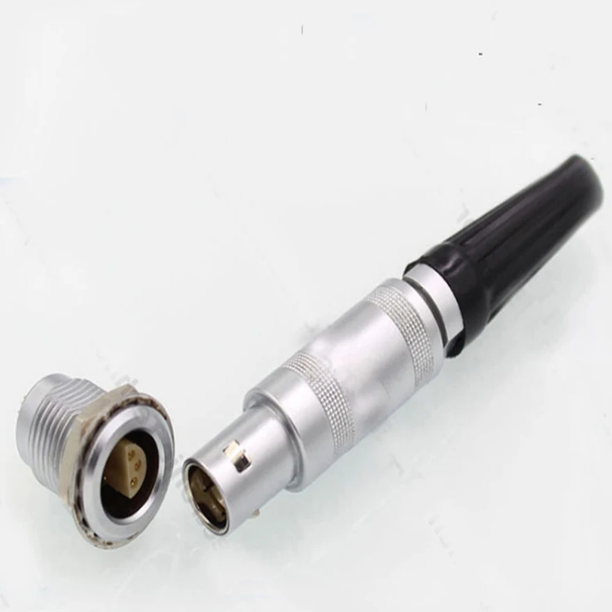 Compatible FFA ERA 00S 0S 1S 2S 3S Unipole Coaxial 250 275 Stepped Inserts contact 2 3 4 5 6 8 9 10 pin Circular male Connector