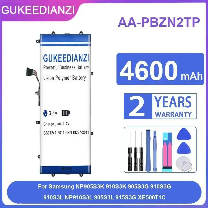 

AA-PBZN2TP 4600 мАч аккумулятор для ноутбука Samsung NP905S3K 910S3K 905S3G 910S3G 910S3L NP910S3L 905S3L 915S3G XE500T1C длительный срок службы