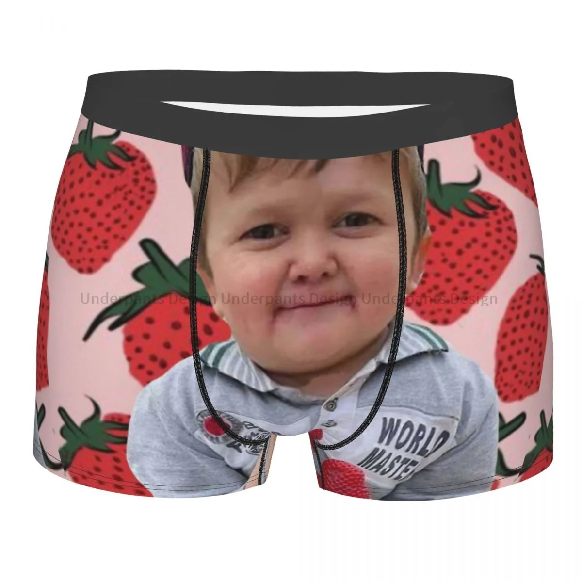 Hasbulla Underpants Cotton Panties Man Underwear Print Shorts Boxer Briefs