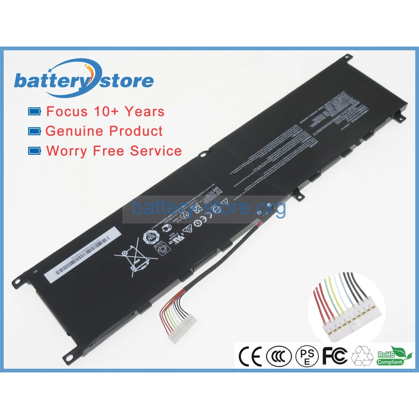 

Genuine Original Laptop Batteries for BTY-M57,GP76,Vector 12UGS,GP66 12UH,12UGS-403RU,12UE,Leopard 11UH-028,15.2V,4 Cell