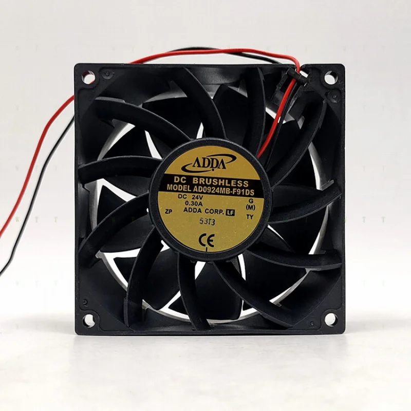 

H 1 pcs ADDA AD0924MB-F91DS 9238 24V0.30A 9 cm 11.5kw inverter cooling fan