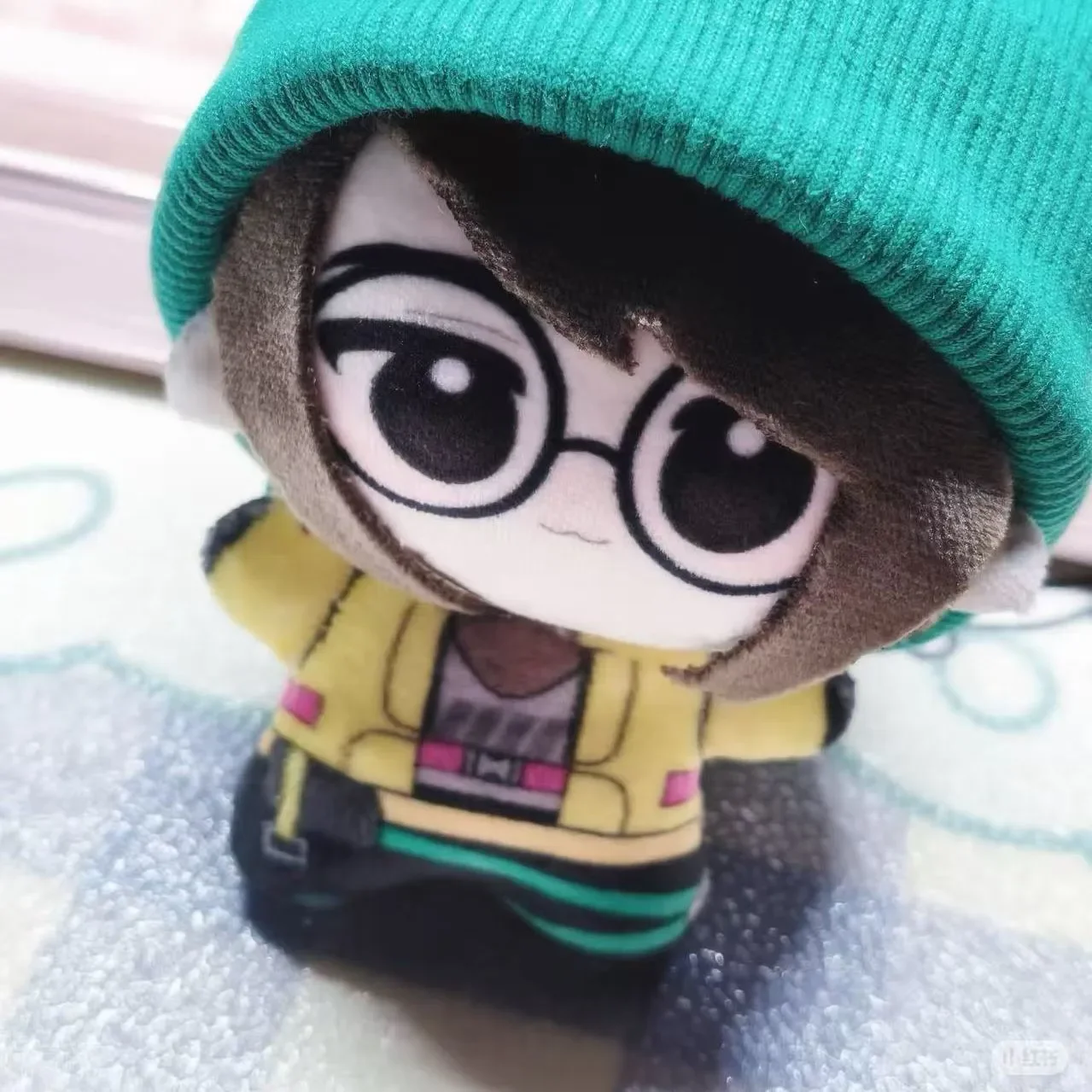 

Мягкая хлопковая кукла VALORANT Killjoy с принтом, 10 см, брелок Kawaii, мини-мягкая плюшевая игрушка, фигурки для детей и взрослых, подарок на день рождения