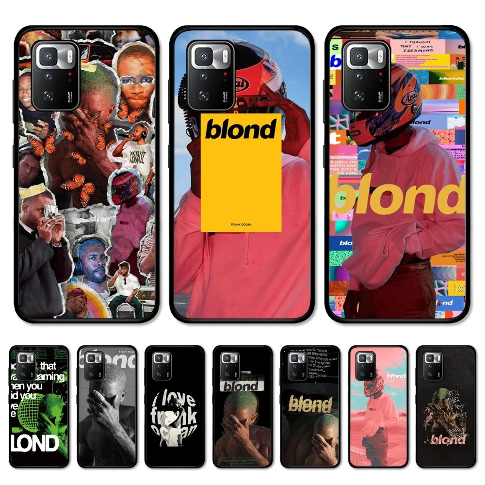 Singer Frank Blonde Oceans Hot Phone Case For Redmi Note 4 X 5 A 6 7 8 T 9 9S 10 11 11S 11Epro Poco M3 Pro