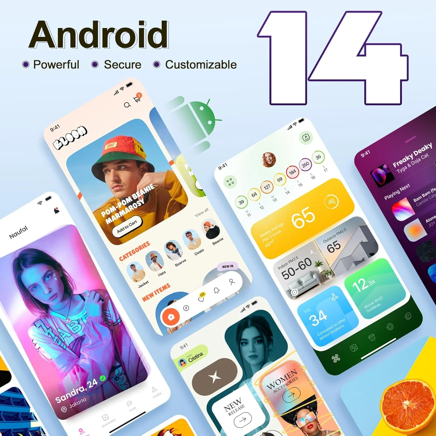 OUKITEL C57 Pro 4G Smartphone 16GB (4 + 12) RAM /128GB ROM 6.52 cala 13MP Android 14 Telefon Przenośny mAh GPS Podwójna SIM