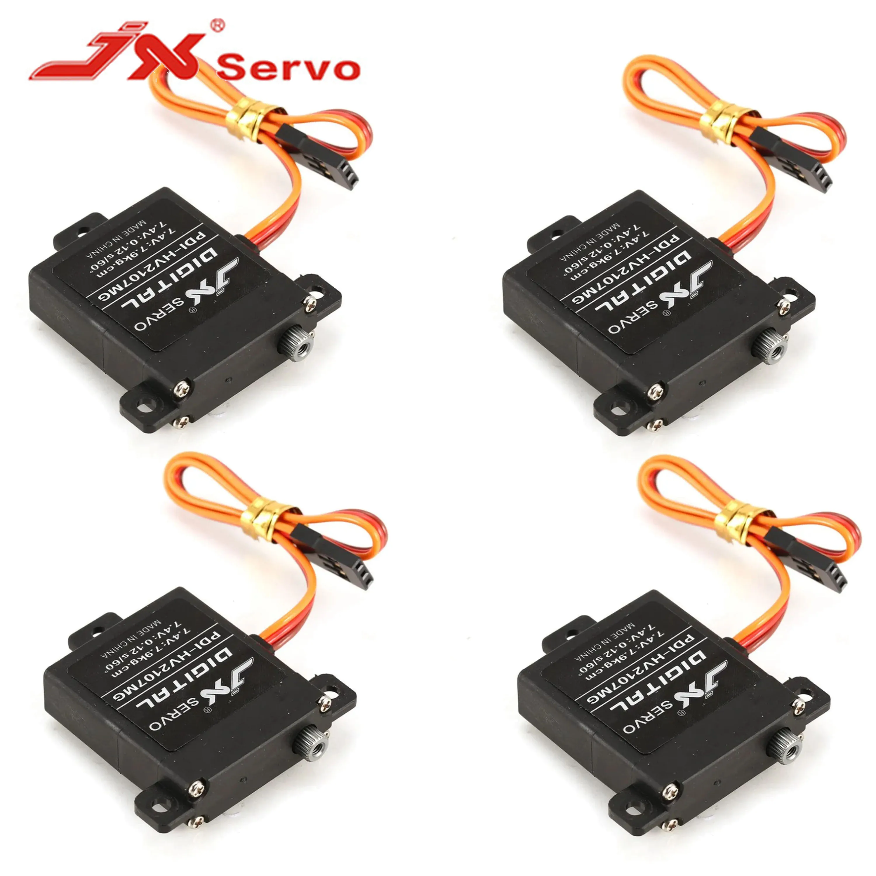 

JX PDI-HV2107MG Mini Servo 7.9KG Digital Steering Standard Metal Gear Motor 6~7.4 V for RC Fixed Wing Airplane Toy Model Part
