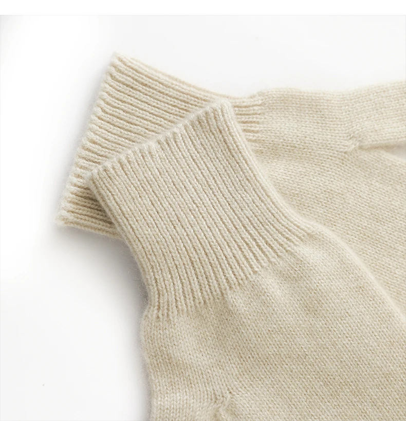 Simple Style 100% Cashmere Thicken Women Winter Keep Warm Full Finger Knitted Cashmere Gloves Cute Lovely Drive Cycling Mittens