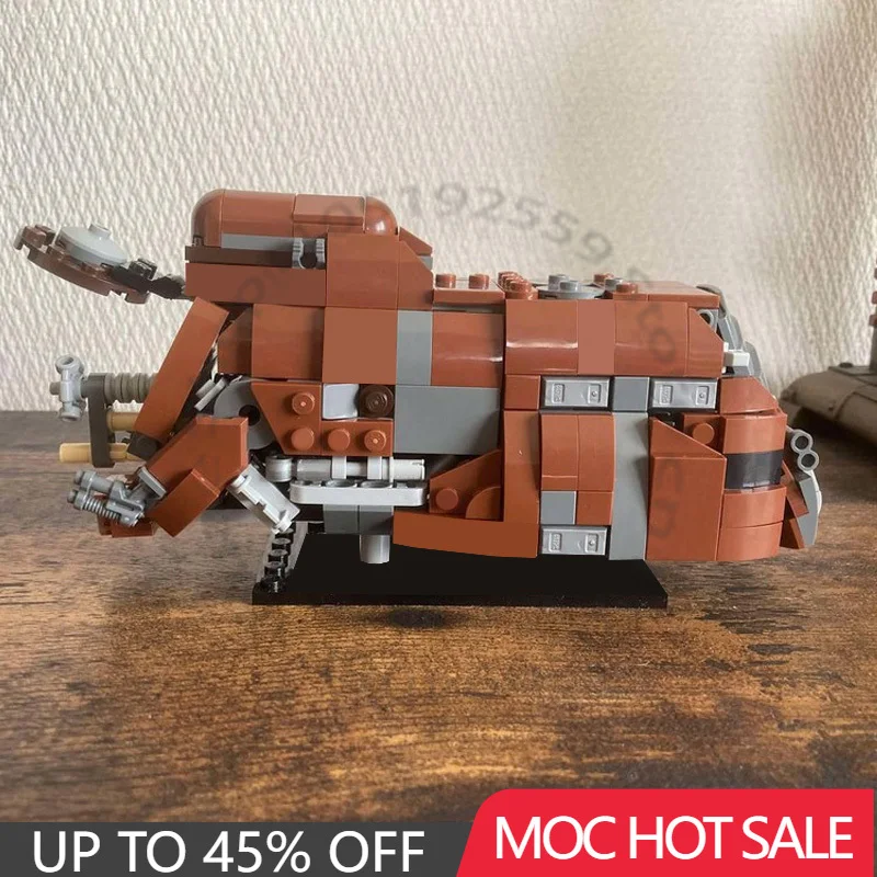 

385 шт., Звездная боевая торговая Федерация, MTT, масштабная модель миди, строительный блок, кирпич, креативная технология, сборная игрушка, подарок на день рождения