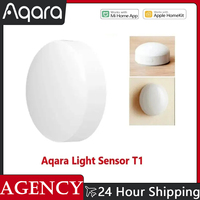 Original Aqara Light Sensor T1 Brightness Sensor Zigbee 3.0 Smart home Light Detector Magnetic APP Control Aqara Home Homekit