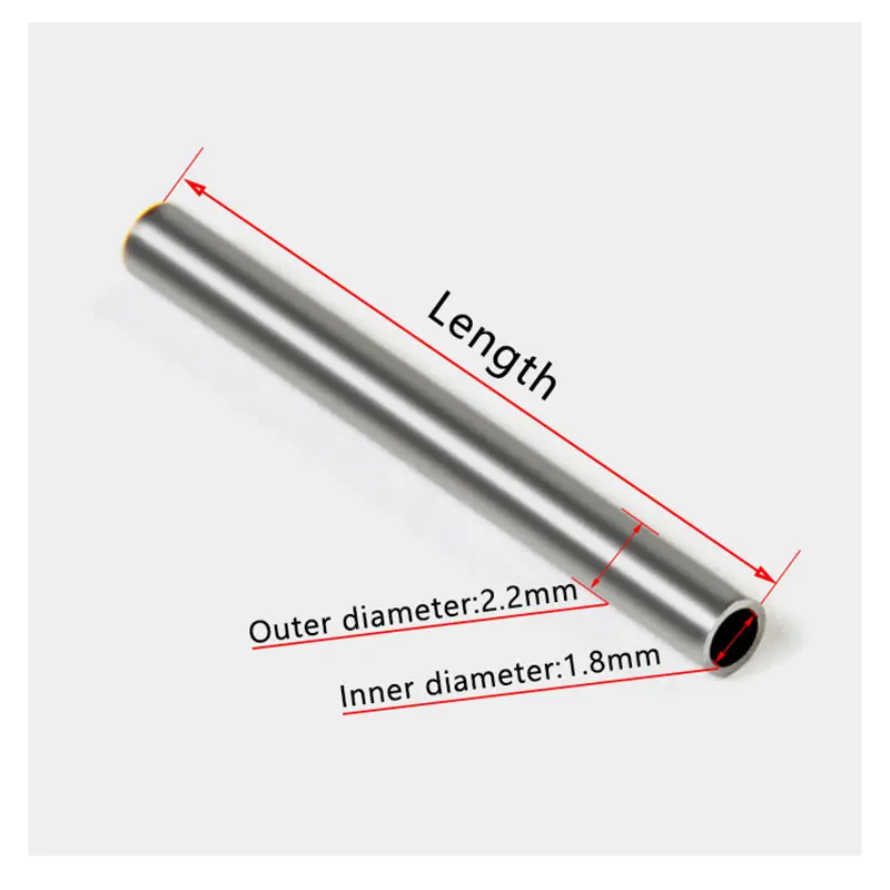 Watch Steel Tube Fit Panerai Stainless Steel Belt Raw Ear Tube Through Tube Empty Tube 20|22|24mm Watch Repair Accessorie