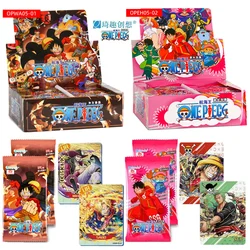 이불 One Piece Cards Anime Collectible Card Luffy Zoro Trading Card Game Sanji Nami TCG Booster Box Game Cards