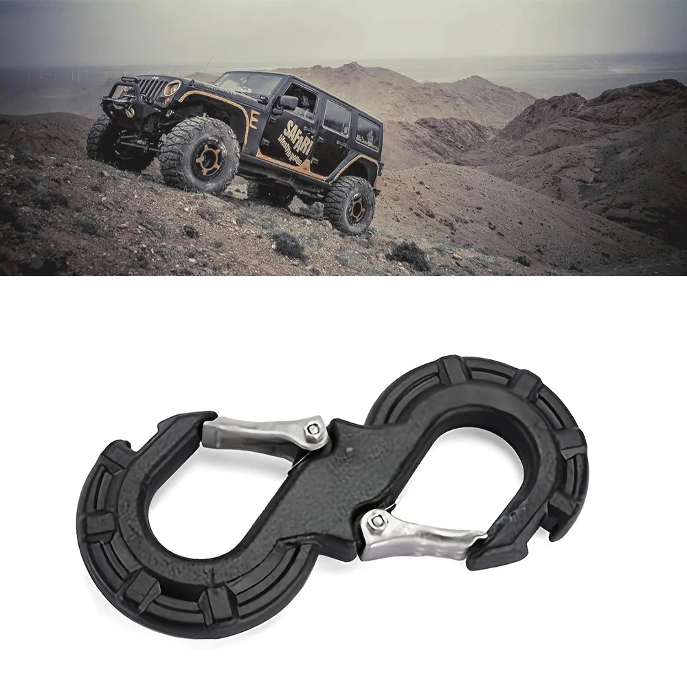 Universal Portable Off-Road Quick rescue shackle S-type Trailer Hook hitch Solid towing hook For car suv Trailer accessoriers