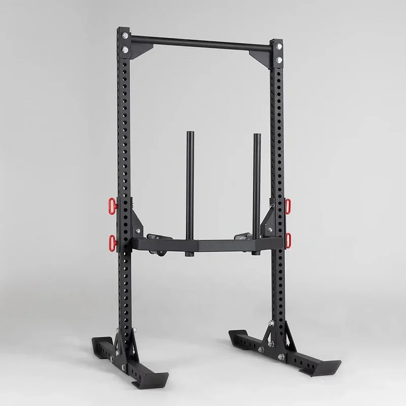 Squat Rack for Gym and Home, Pull-up Rack, Sled and Deadlift Carry, Comprehensive Training Equipment , Portable Accessories