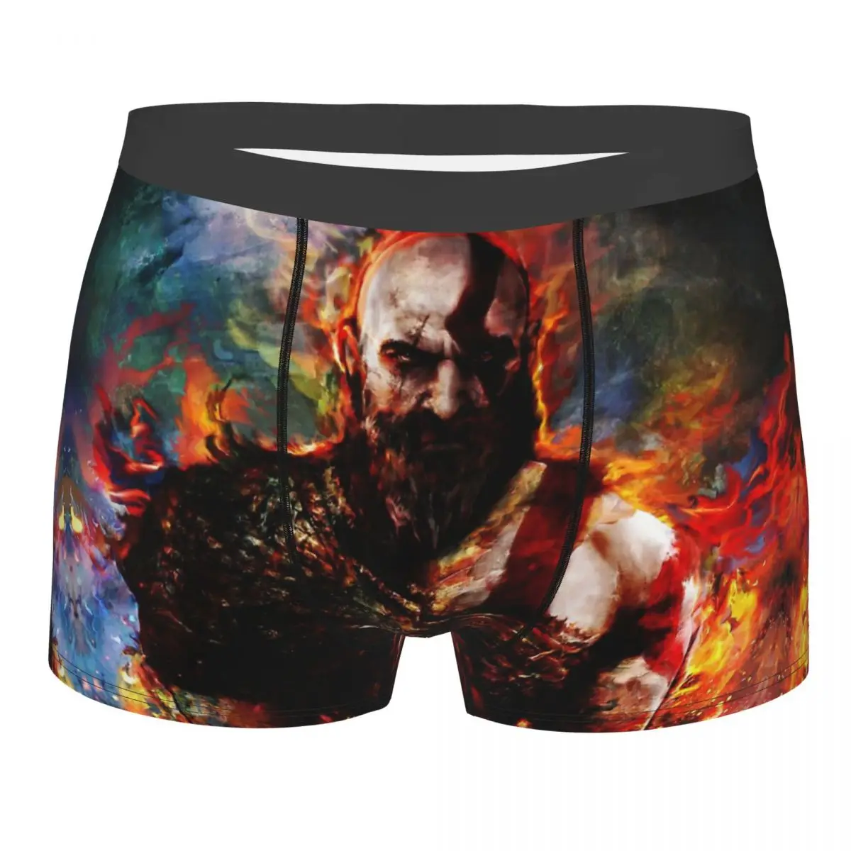

Трусы-боксеры Kratos God of War Game мужские, нижнее белье, удобные шорты, трусы