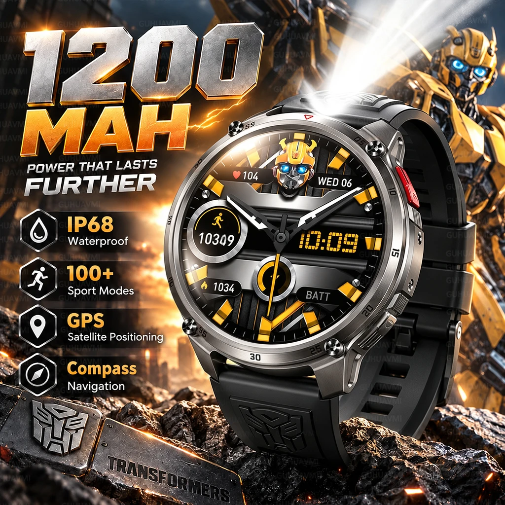 Outdoor Power Transformer - Новые умные часы Autobots с GPS,