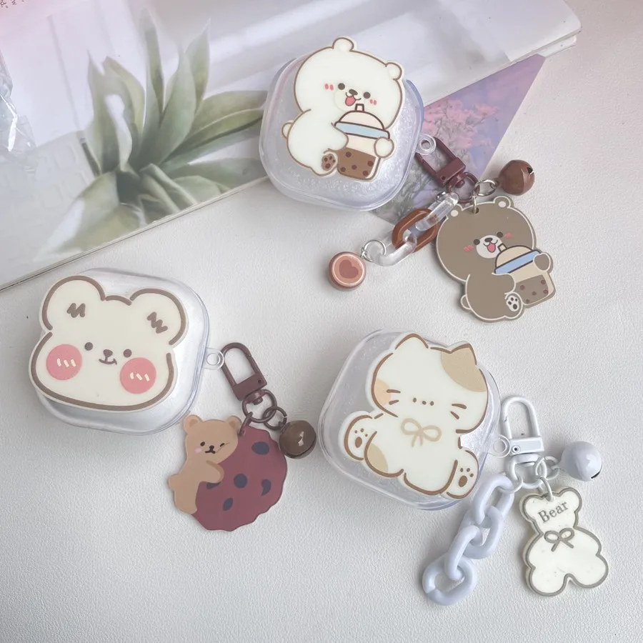 Чехол для xiaomi Redmi airdots 3, чехол для airdots2 / airdots s, мягкий силиконовый прозрачный чехол для наушников Redmi airdots с подвеской