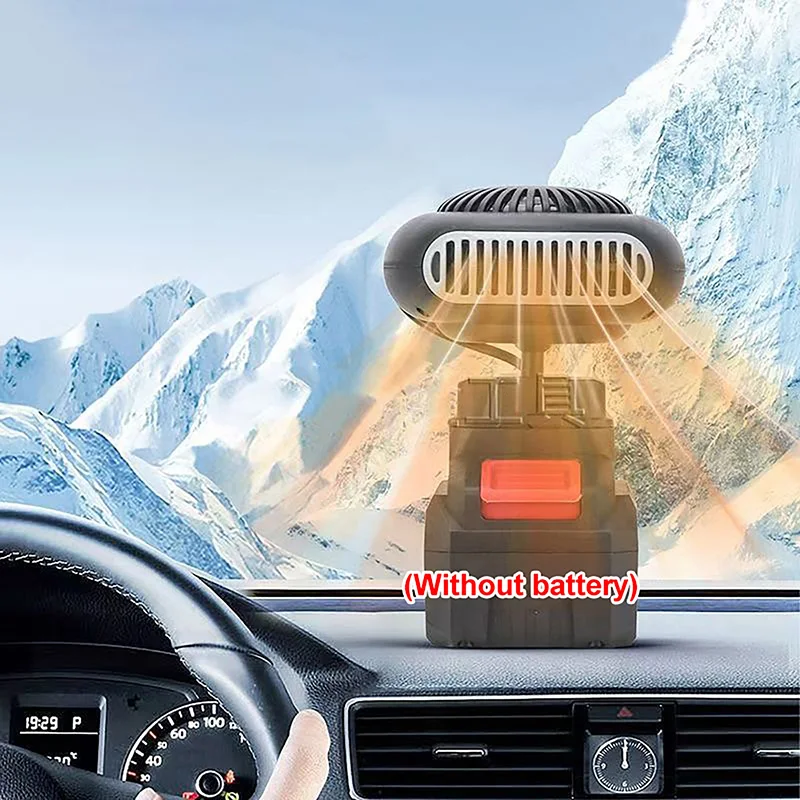 Auto Elektrische Heizlüfter Heizung & Kühlung Auto Fenster Anti-beschlag Maschine Kompatibel Für Makita 20V Li-Ion Batterien (Keine Batterie)