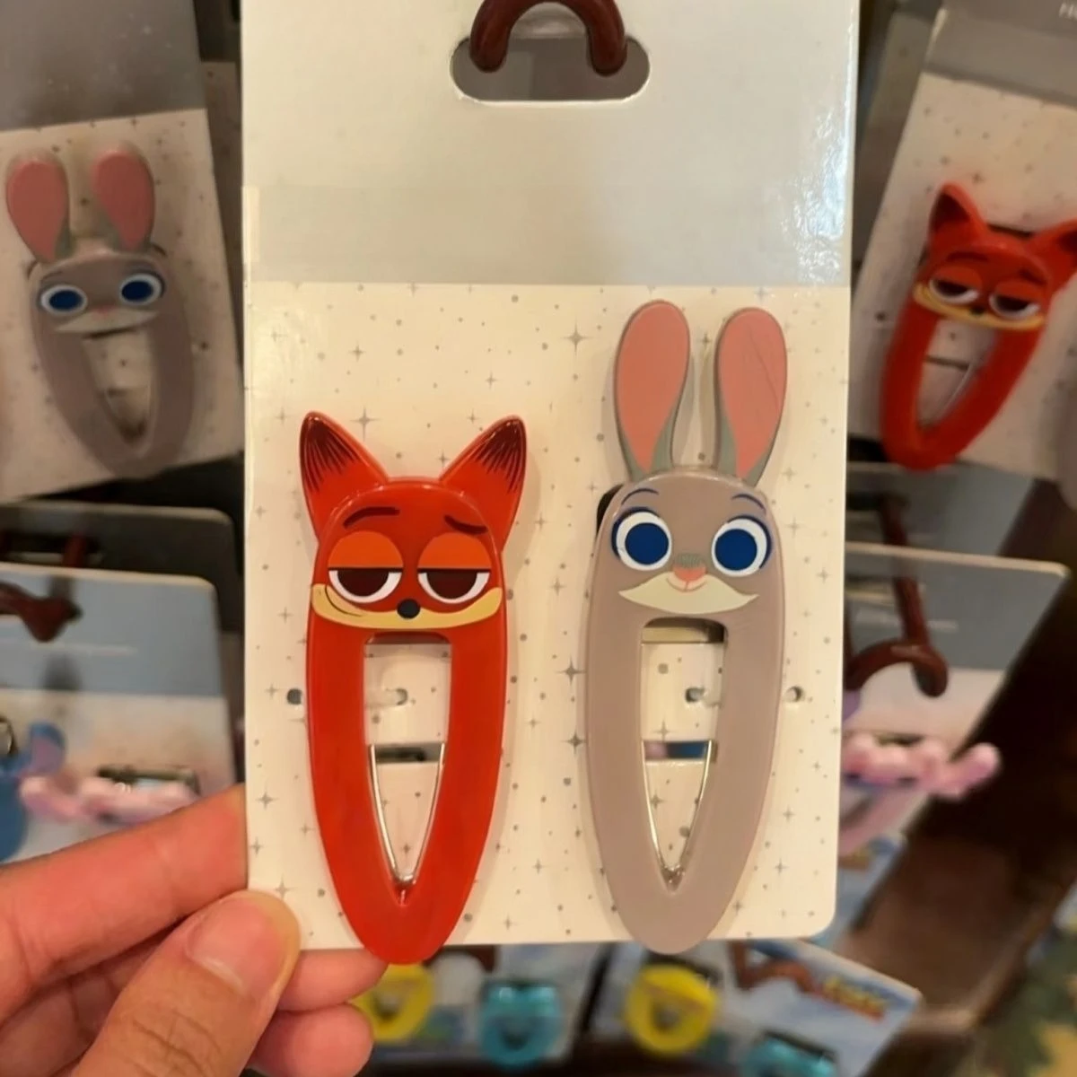 Zootopia Judy Nick Haarspange Schüler-Cartoon-Haarklammer Süße Mädchen-Haarspange Seitliche Haarklammer Haaraccessoires