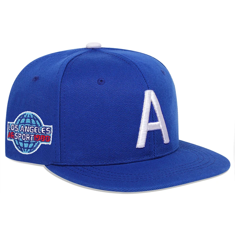 1piece Unisex Letter A Embroidery Hip Hop Hat Outdoor Adjustable Sunscreen Leisure Hat Spring Autumn Travel Tourism Vacation