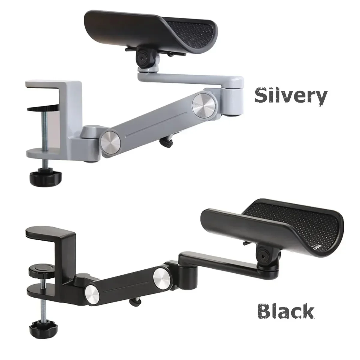 Ergonomic Arm Rest Support Extender for Desk Computer 360°Rotating Cushion Elbow Pad Wrist Rests Holder for Home & Office