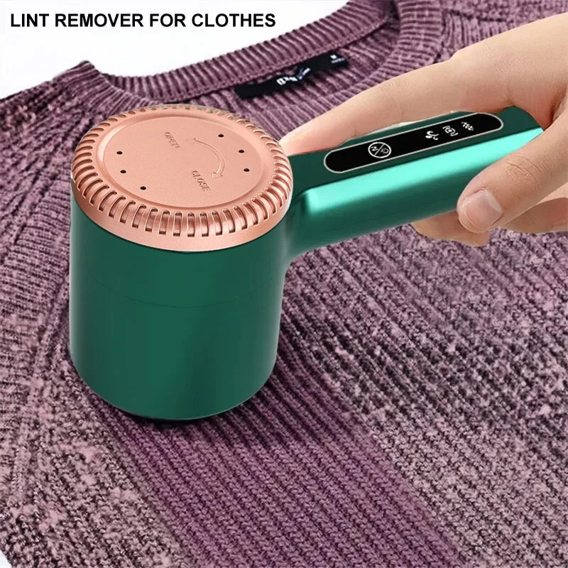 Rechargeable Lint Remover 3 Gears Electric Clothes Fluff Remover Portable  Fabric Shaver For Clothing Hair Balls Fuzz Removers