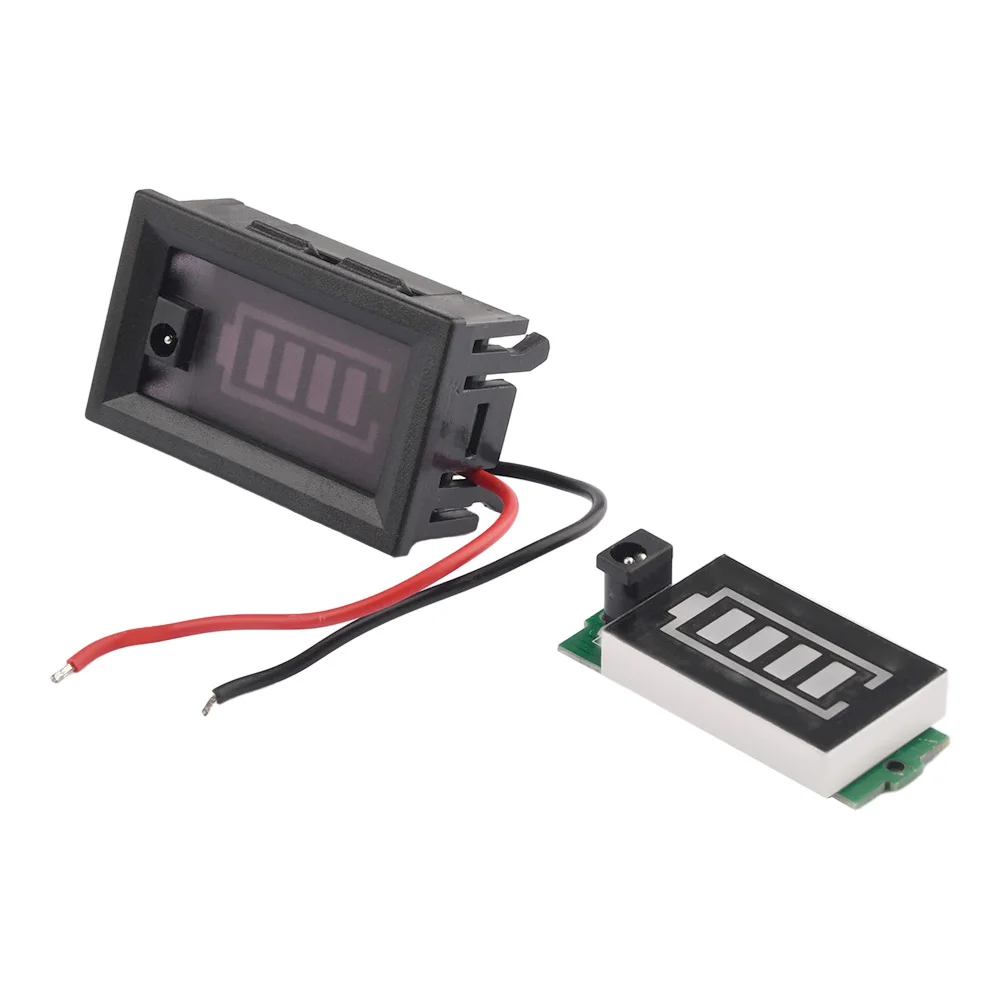 1-5S 1S/2S/3S/4S/5S Single 3.7V Lithium Battery Capacity Indicator Module 4.2V Display Battery Power Tester with charging light