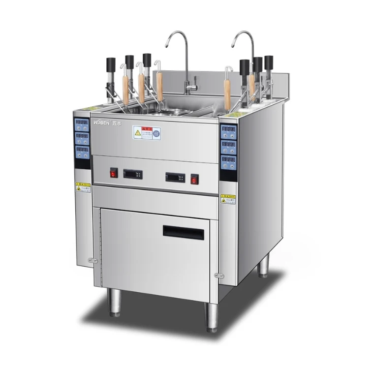 

Professional Restaurant Pasta Boiler Electric Restaurant Pasta Cooker 6 Head Noodle Cooker