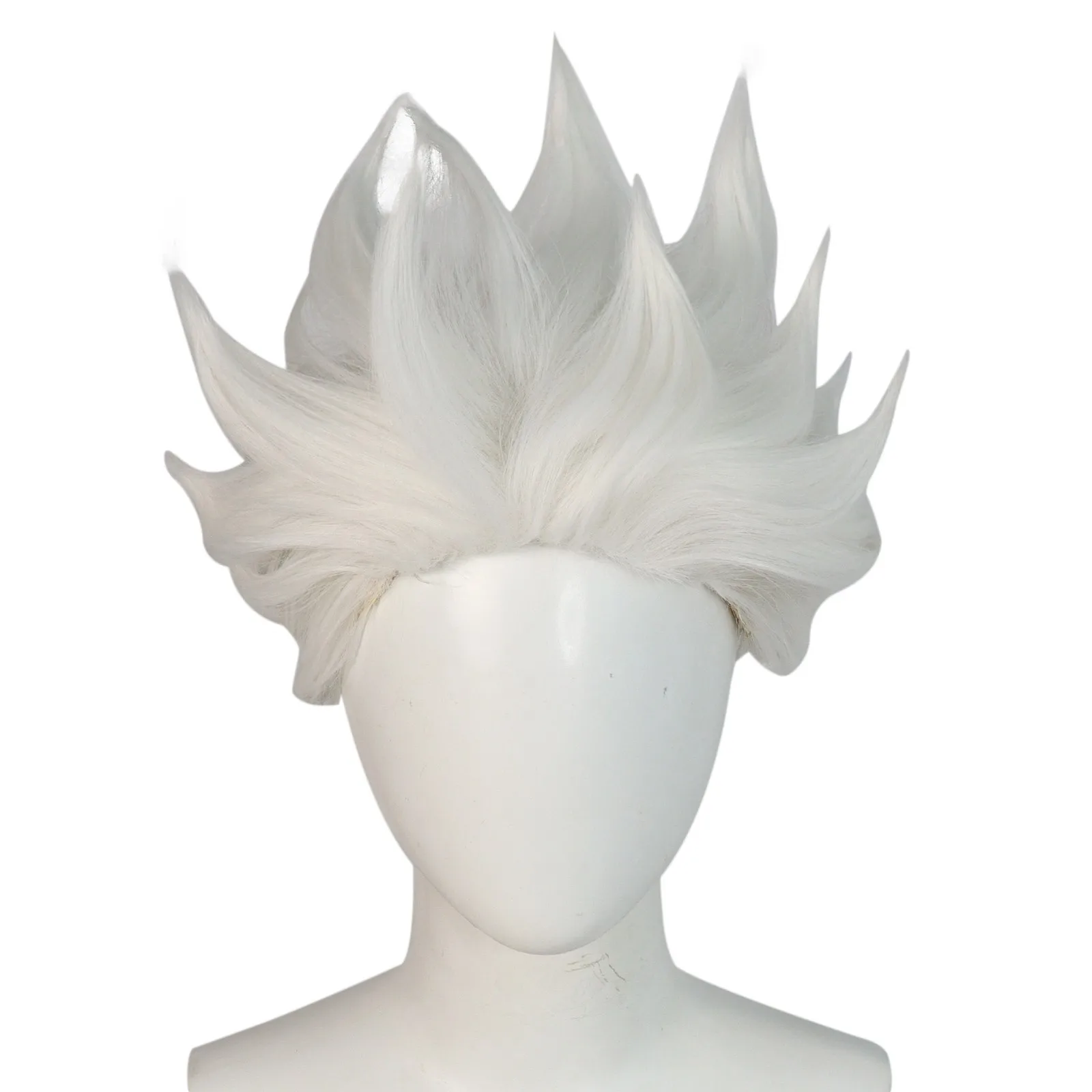 Ursula Wig Cosplay Wigs Short Synthetic Pure White Wigs Heat Resistance Fiber Hair Halloween Cosplay Headwear