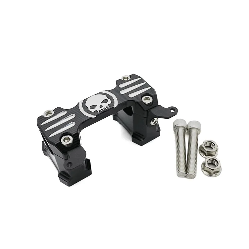 For QJMOTOR SRV600 SRV 600 Flash 600 Parts QJ600 Motorcycle Accessories Move Forward Handlebar Riser Fat Bar Mount Risers