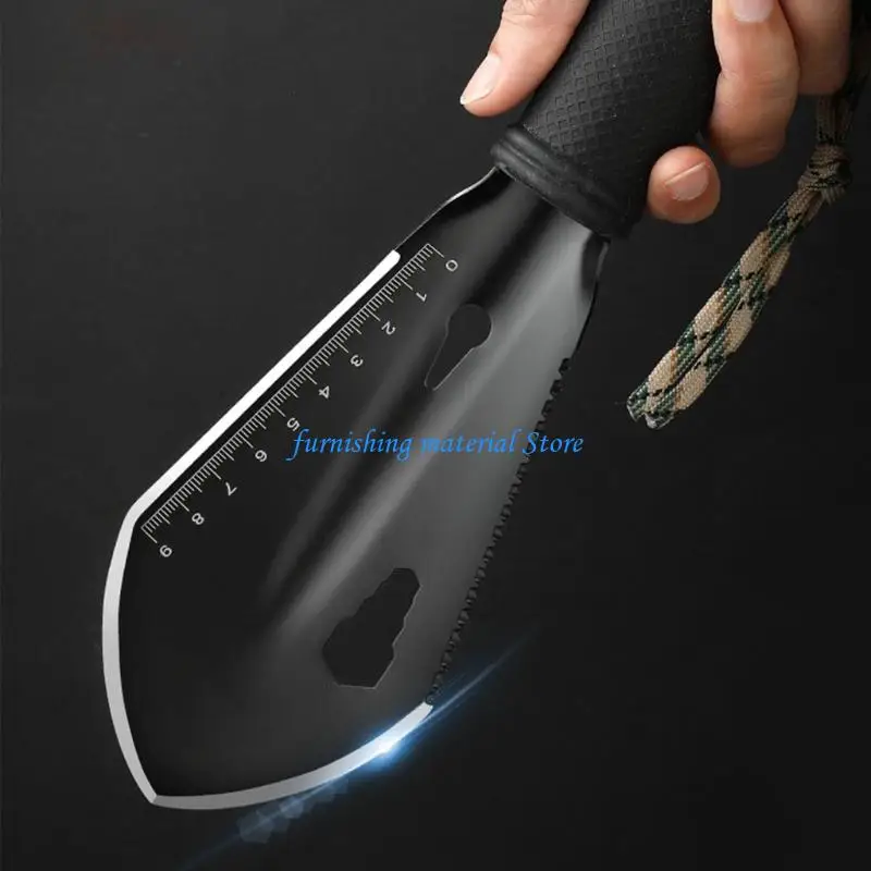 

Y5GD Stainless Steel Hand Shovel Ergonomic Grip Gardening Tool For Outdoor Camping Use