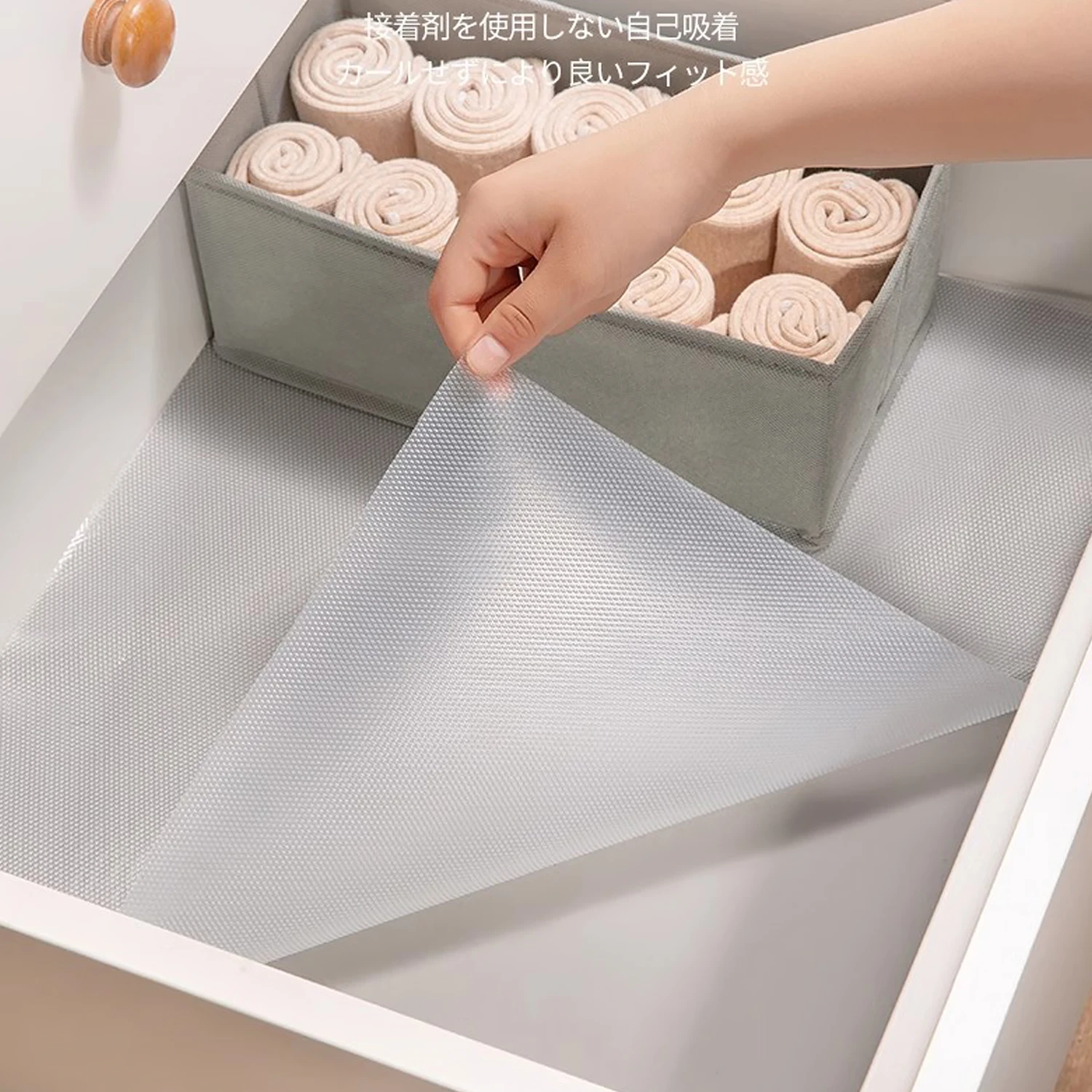 1 Roll Drawer pad moisture-proof pad, EVA waterproof cabinet mat, Refrigerator mat, Simple Kitchen tidying up non stick meal mat