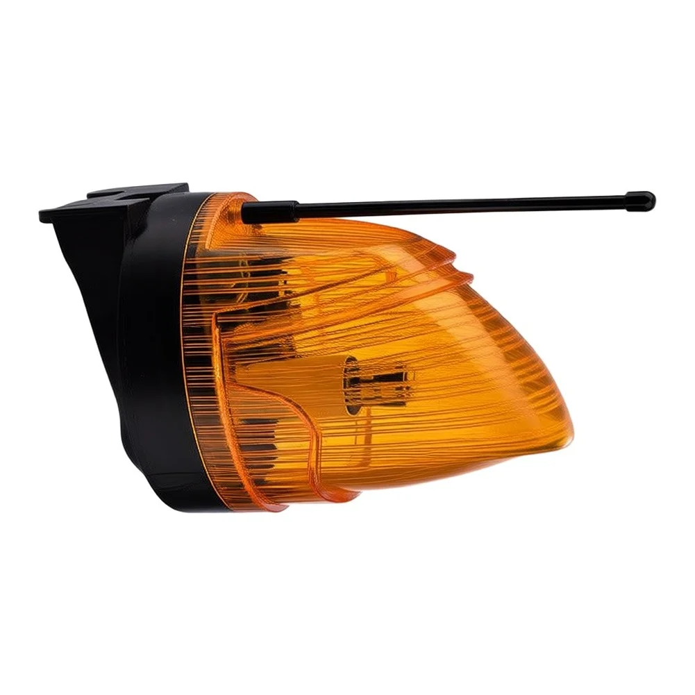 LED Wide Voltage Indicator Light AC DC 12-265V Waterproof Flashing For Strobe Alarm For Patio Gate Opener Safety Lamp