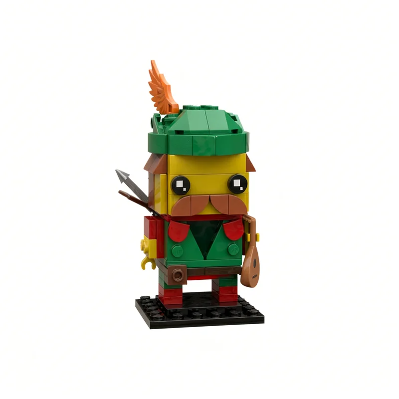 ชุดตัวต่อ MOC Forestmen Brickheadz 566 ชิ้น แบบจำลองปราสาท ของเล่นตัวต่อ สถาปัตยกรรม DIY ของขวัญคริสต์มาส ไอเดียสร้างสรรค์ เสริมสร้างการเรียนรู้