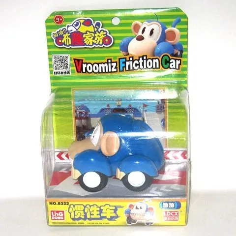 Classic Anime Vroomiz Classic Kawaii South Korea Friction Pull Back Cars Cartoon Toys For Children gift Baby Wind Up Toys