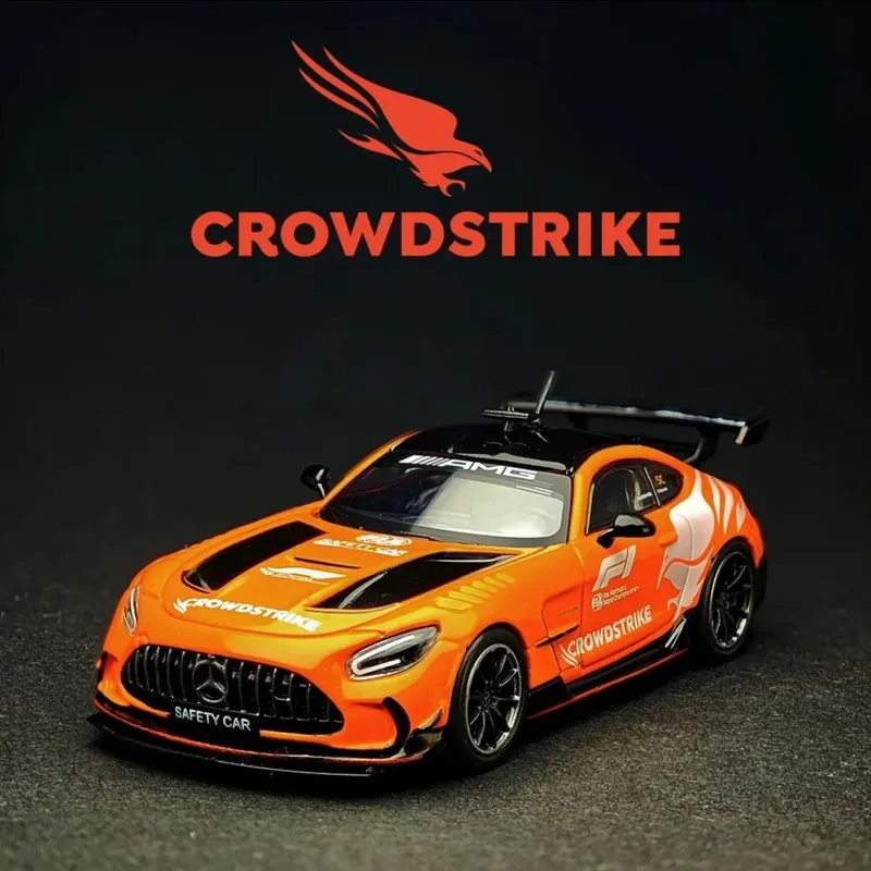 happy-car-1-64-mercedes-amg-gt-black-series-sunset-beam-orange-f1-official-safety-car-diecast-car-model