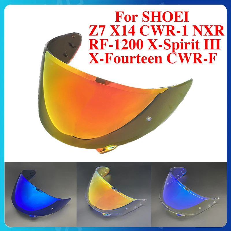 Motorcycle Helmet Lens For SHOEI Z7 X14 CWR-1 NXR RF-1200 X-Spirit III X-Fourteen CWR-F RF-SR Helmet Visor Windshield Shield