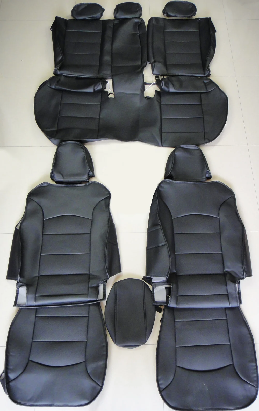 

For Subaru XV 2019 2020 2021 Seat Cover Interior Accessories Genuine Leather & Leatherette Seat Cushion Car Protectors 13PCS/Set