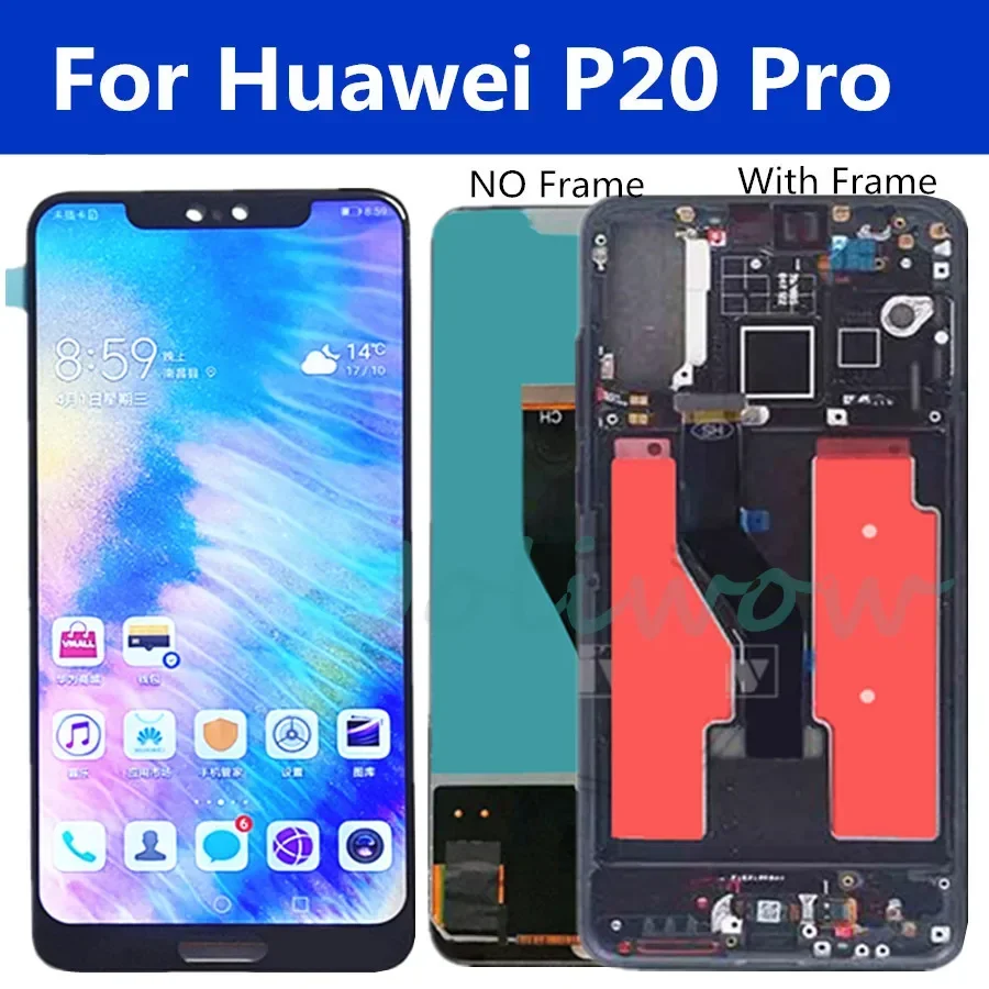 Новый ЖК-дисплей P20 Pro для Huawei P20 Pro, ЖК-дисплей, преобразователь сенсорного экрана в сборе для Huawei P20 Plus, ЖК-дисплей CLT-AL01 CLT-L29 Новый ЖК-дисплей P20 Pro для Huawei P20 Pro, ЖК-дисплей, преобразователь сенсорного экрана в сборе для Huawei P20 Plus, ЖК-дисплей CLT-AL01 CLT-L29