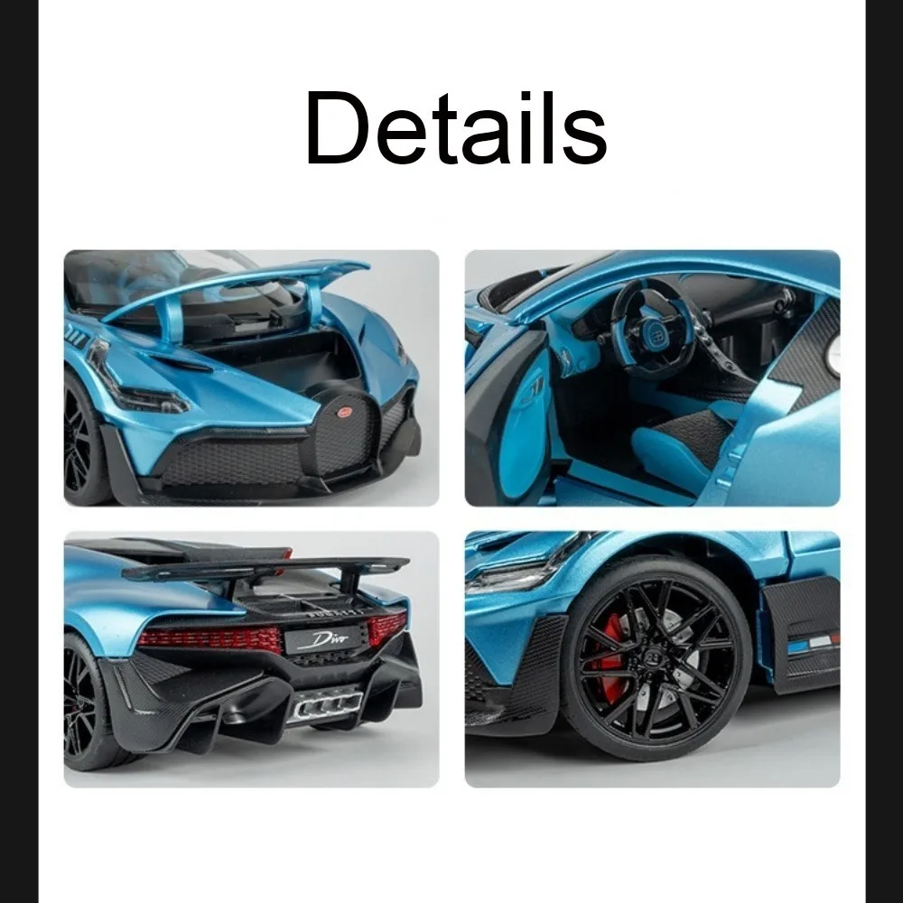 1:18 Acrylic Dust Cover DIVO 750S Valkyrie Model Toy Sports Cars Alloy Diecast Doors Opened Shock Absorption Collection Supercar