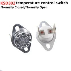 Joli de température en céramique résistant, KSD302, KSD301, KSD302, 16A, 250V, 40-130, 5 pièces, normalement ouvert, 45, 55, 60, 65, 70, 75