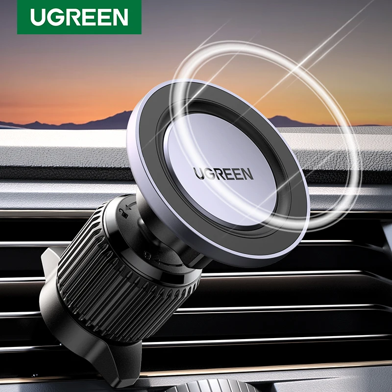 UGREEN Magnetic Car Phone Holder For Magsafe iPhone 14 13 12 Pro Xiaomi Samsung Air Vent Car Phone Stand Strong Magnet Holder