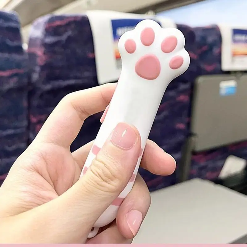 Cat Paw Retractable เครื่องตัดกล่อง Telescopic แพคเกจเปิดแบบพกพา Cat Paw Envelope Slitter เครื่องมือน่ารักสําหรับผู้หญิงหญิง