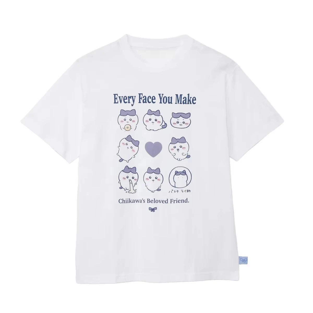 Chiikawas Hachiware Cat Series Graphic Tee Unisex Cute Cartoon Short Sleeve Casual Streetwear Fashion Tops