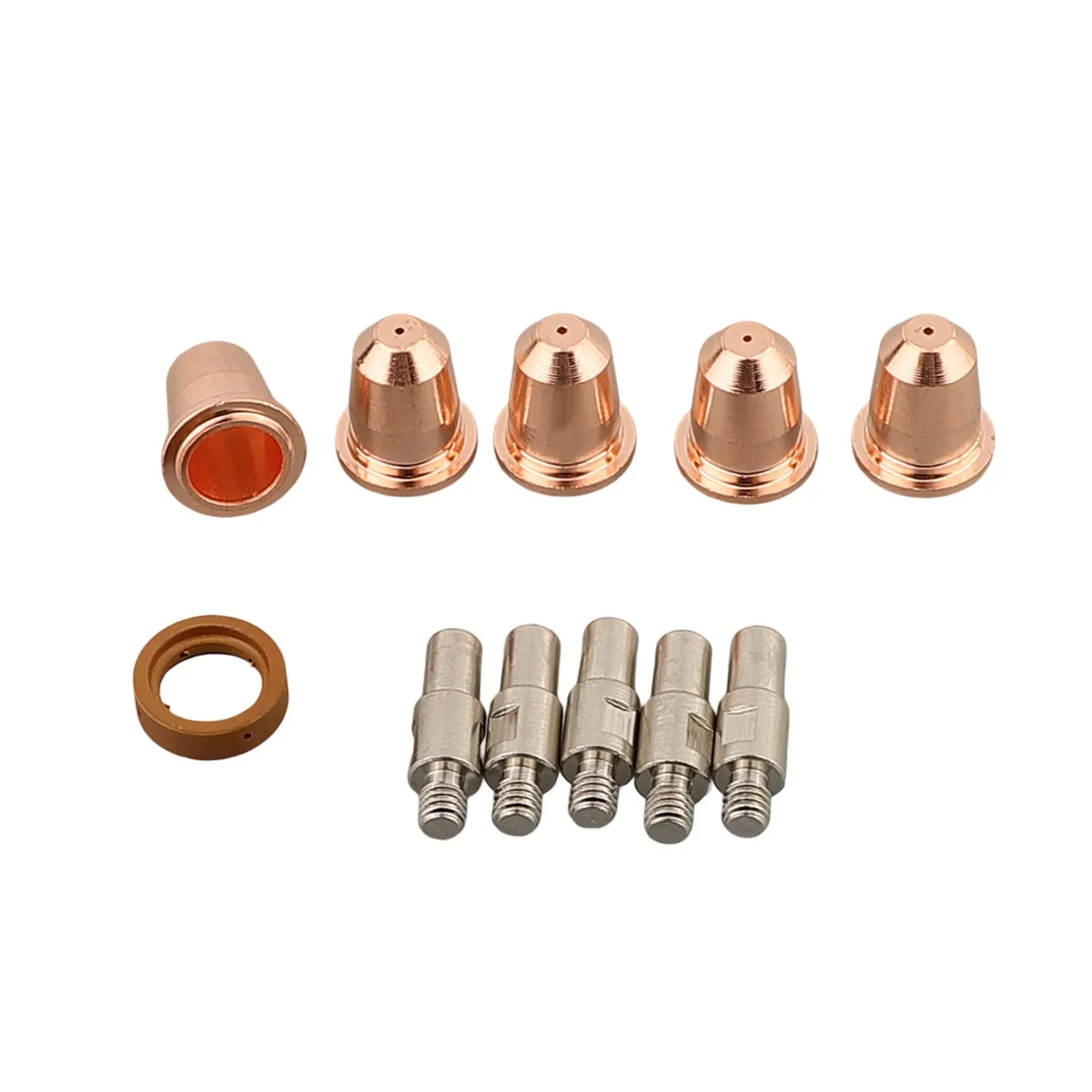 13 Pcs S25 S45 Plasma Torch Consumables PR0110 Electrodes PD0116-08 Nozzle Kit Plasma Electrode Spacer Guide Kit Set