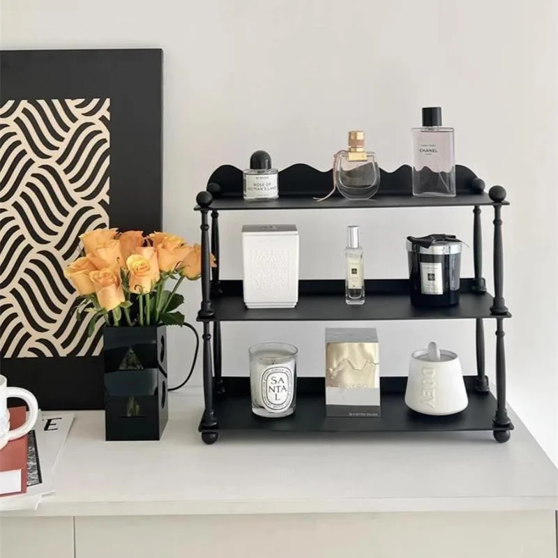 

Cup holder, cup storage rack, desktop water cup, tea cup, three-layer coffee glass shelf, cosmetic display rack.